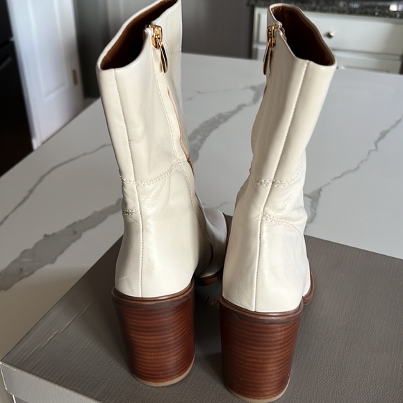 Franco Sarto Mid shaft block heel boot - Picture 7 of 9